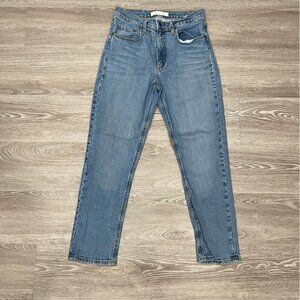 NOBODY DENIM TRUE JEAN ANKLE INFLUENCE High Waist Slim Fit Sz 28